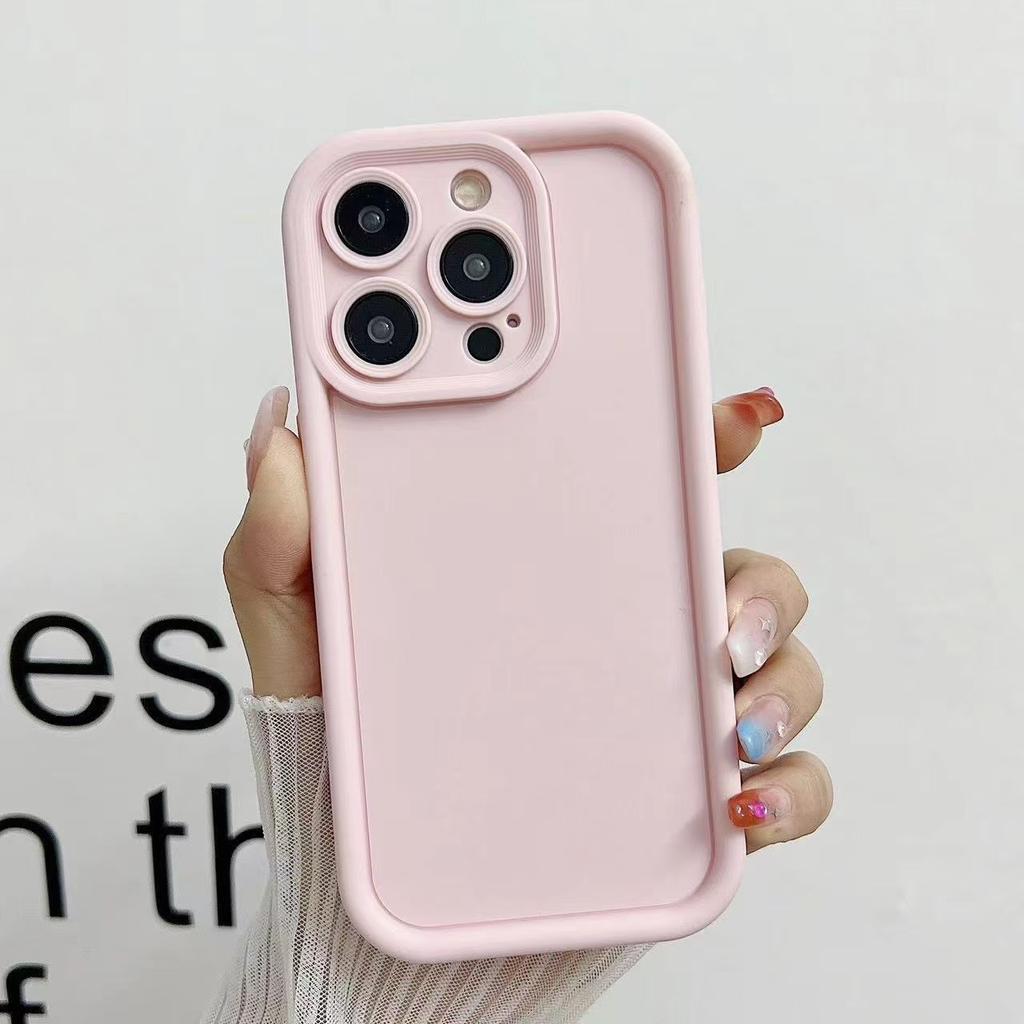 Простой однотонный чехол для мобильного телефона, подходит для Apple 17promax, полностью закрывающий iPhone 16, новая модель 15, противоударный 14 13Pro