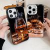 Мягкий чехол для телефона с изображением сигары, виски и льда для iPhone 15 16 17 Pro Max 17Air 16E 14 Plus 13 12 Mini, противоударная задняя крышка