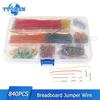840PCS Breadboard Jumper Wire Kit 14 Lengths Assorted for Bread Board Prototyping Circuit Boards DIY Test PCB Board DIY
