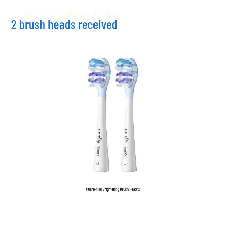 usmile Adult Shock-absorbing Brightening Electric Toothbrush Heads CN plug (adapter included)