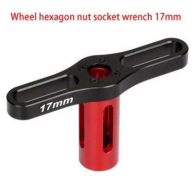 Off-road RC Truck Car For Truck X-Maxx Wheel Hex Nuts RC Car Accessories Sleeve Wrench Metal Tools