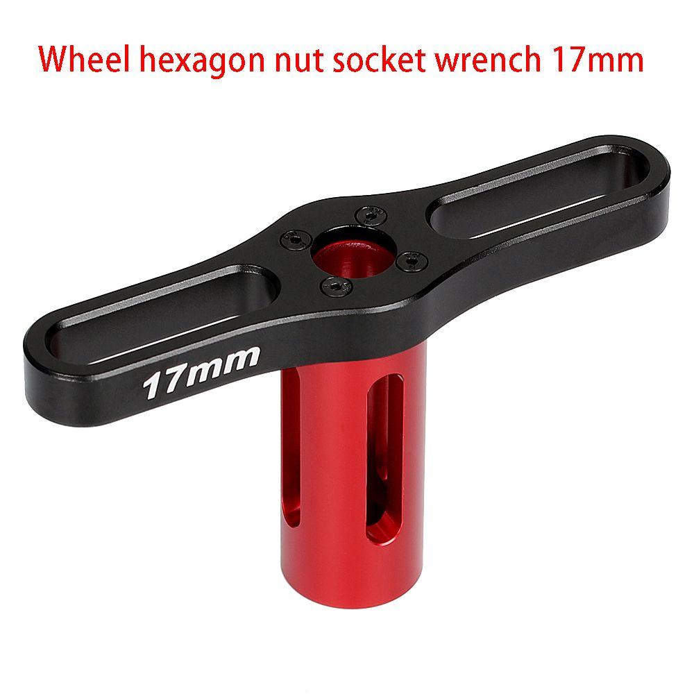 Off-road RC Truck Car For Truck X-Maxx Wheel Hex Nuts RC Car Accessories Sleeve Wrench Metal Tools