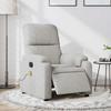 VidaXL Light Grey Electric Massage Recliner 3204923