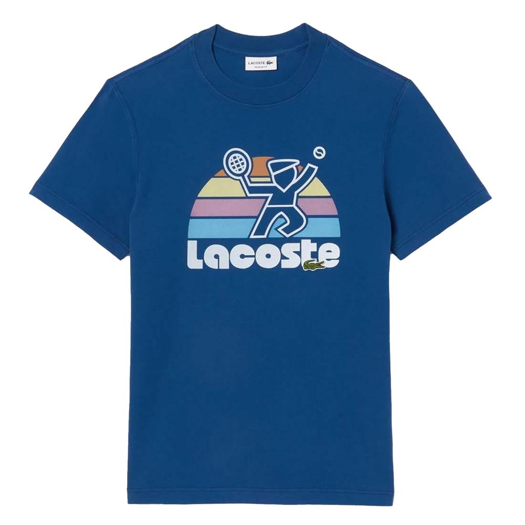 Lacoste Mens Tennis Jersey Washed T-Shirt