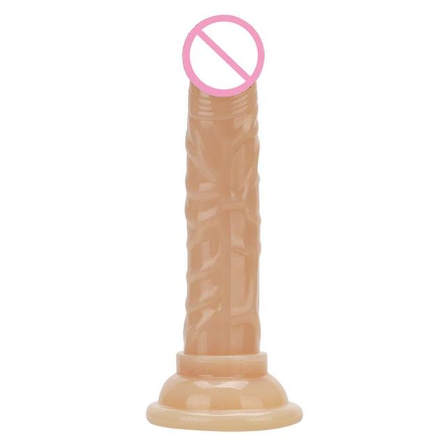 Реалистичный дилдо для женщин, мастурбатор, мягкая желеобразная присоска, анальный большой пенис, анальная пробка, эротические взрослые женские лесбийские секс-игрушки