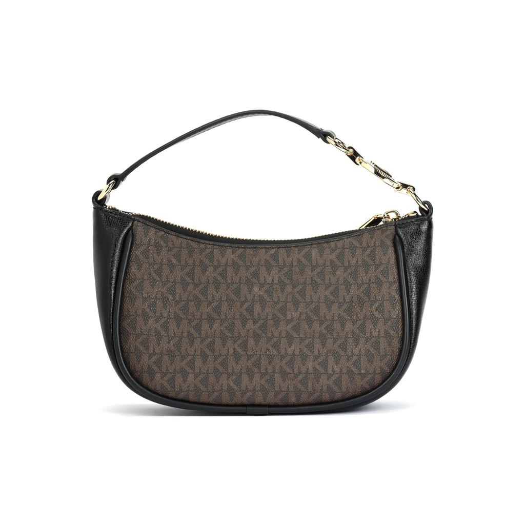Michael Kors Логотип Классический Монограмма Фурнитура Застежка-молния Кожа и Синтетическая Кожа Ручная Сумка Через Плечо Маленькая 32F3G2EC5B-292
