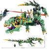 Mech Dragon Building Blocks Crystal King Mech Model Boy Gift Toys for City Ninjago Toys