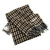 Versatile Imitation Cashmere Tassel Soft And Sticky Plaid Scarf For Women'S Winter Luxury New Fashionable Thickened Warm Shawl