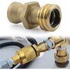 Premium-For LPG Forklifts Compatible RE7141M Propane Tank Connector, Male Connection Fitting Adapter Valve