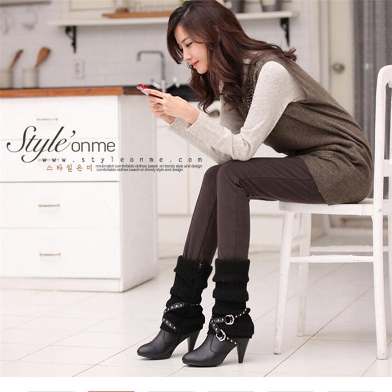 Women Pencil Pants High Waist Skinny Thick Velvet Warm Winter Leggings Jeggings Legins Trousers Cute