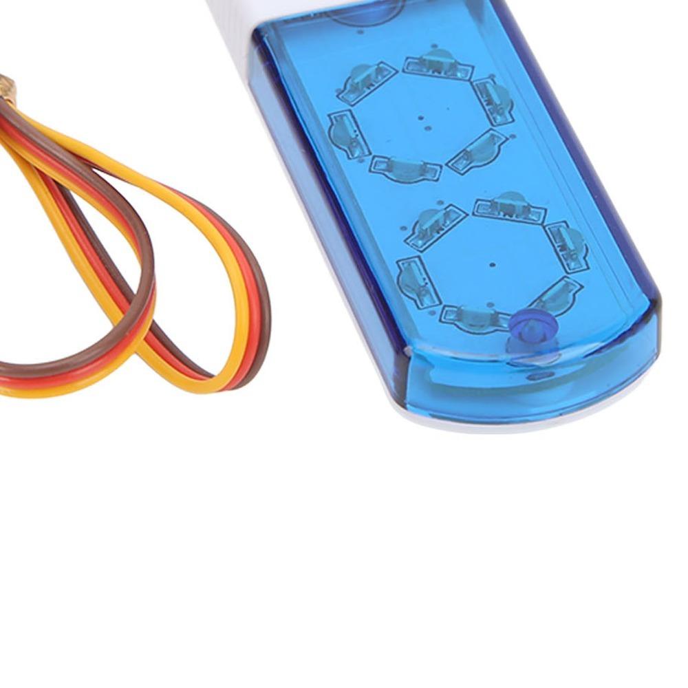 115mm RC Alarming Light Nine Flashing Modes Alarming Flash Lamp Light Bar Lamp RC Car Accessories