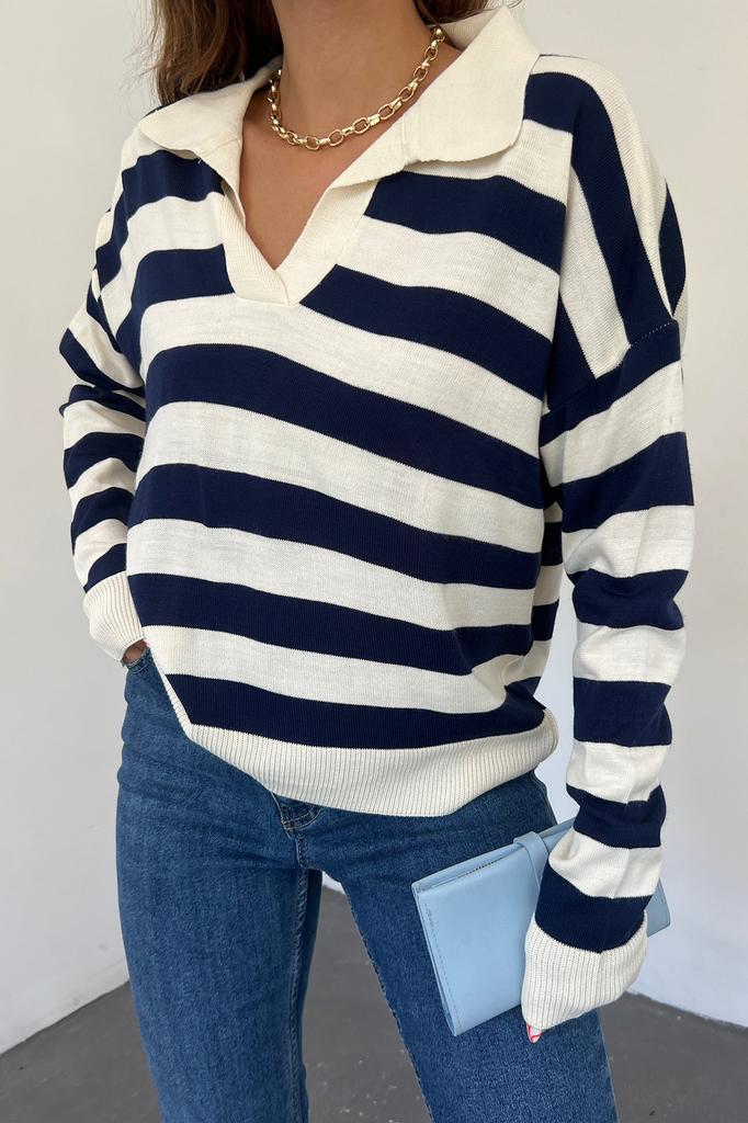 Women's Fashion Pullover Long Sleeve Sweaters Autumn and Winter Casual Knitted Top T-shirt One Size SL