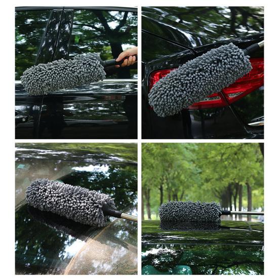 Щетка для чистки автомобиля, супермягкая микрофибра, идеальный уход за внешним видом, безопасная тряпка для безупречного автомобиля