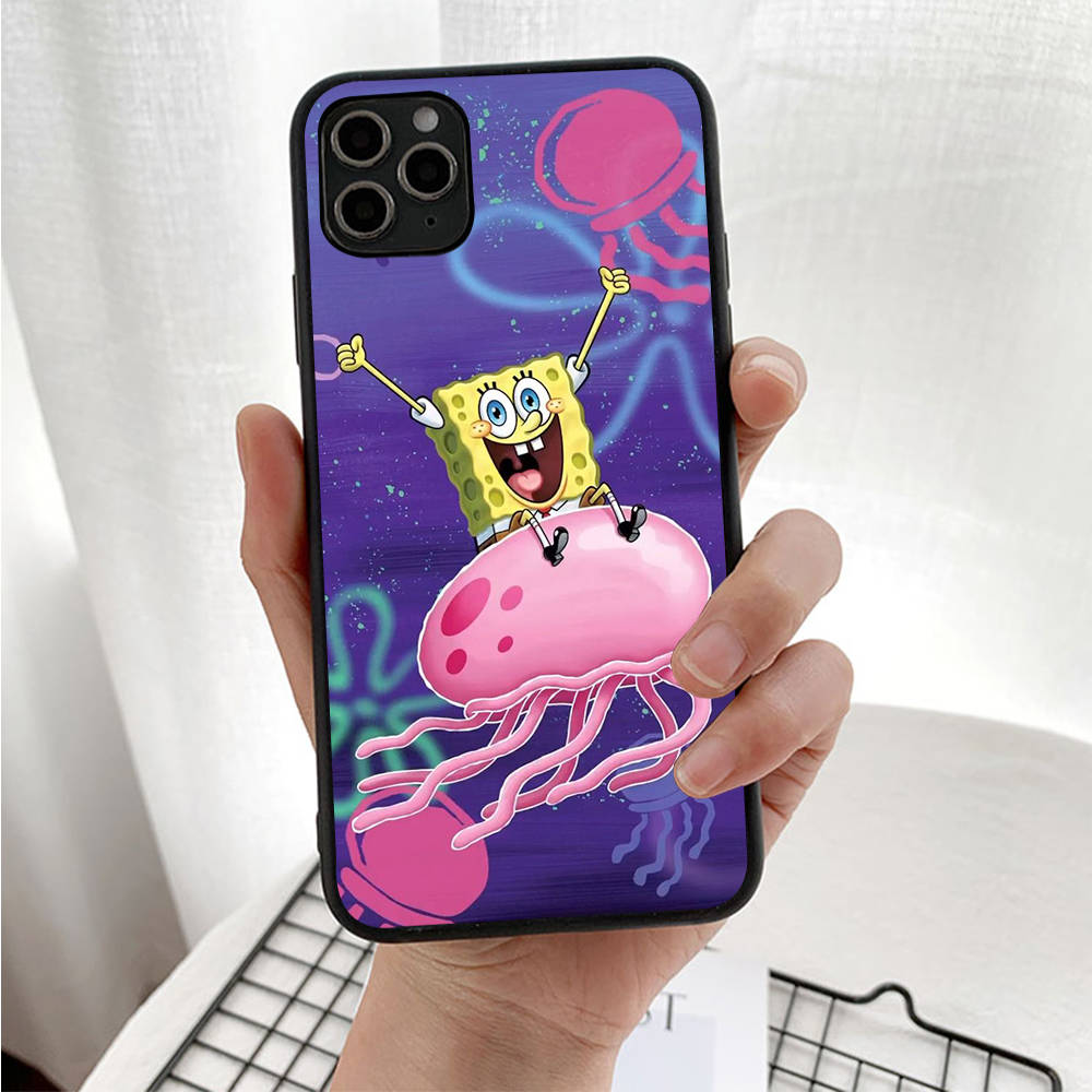 Чехол для OPPO Reno 8 6 5 Pro Find X3 A17 A3 A31 A38 A40 A53 A54 A55 A74 A76 A78 A77 A80 A94 A95 A96 Lite, черный чехол для дивана SI41 SpongeBob