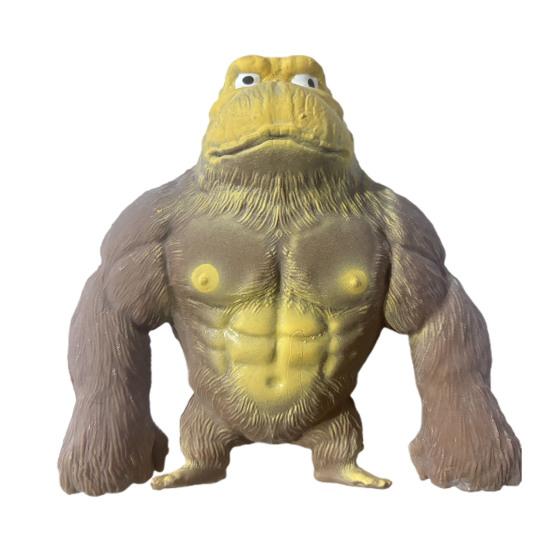 Моделирование Горилла Сжимающая игрушка Снятие тревоги Снятие стресса Обезьянка Щипок Сенсорная игрушка Дети Подростки Взрослые Мягкий TPR Антистрессовый мячик Игрушка-фиджет для животных