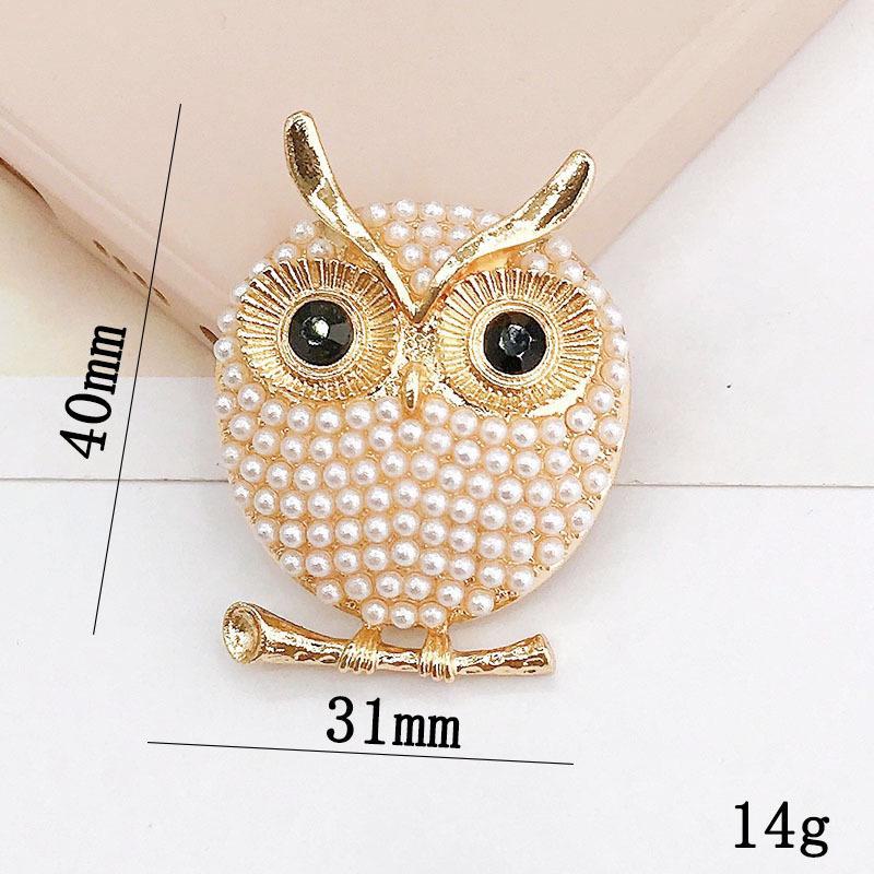 Yilian Pearl Owl DIY ювелирные изделия и чехол для телефона Diamond Car Vent Accessories