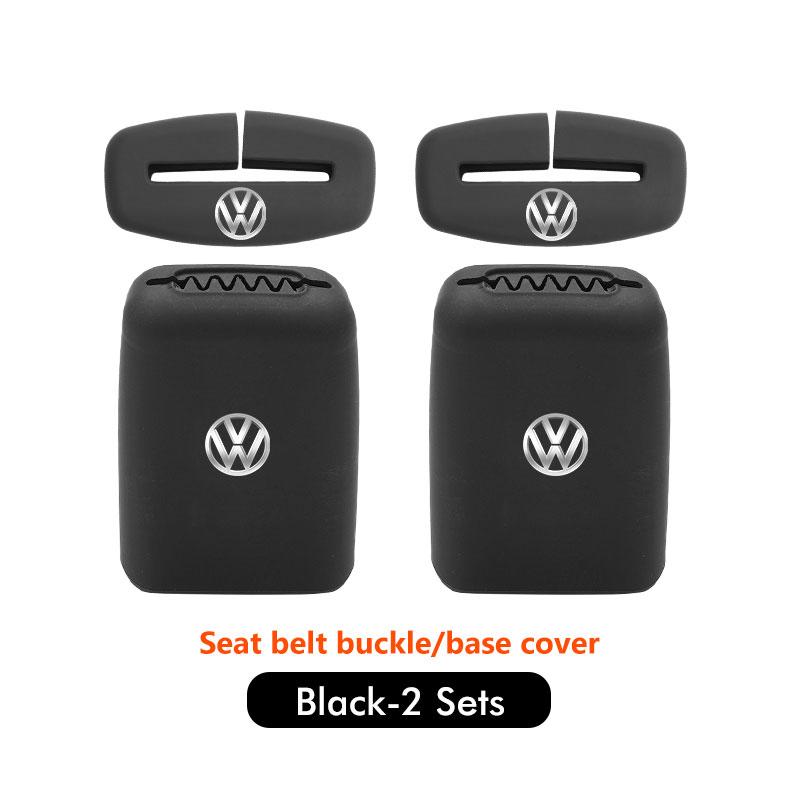 For Volkswagen VW Car Seat Belt Collision Avoidance Sleeve Safety Lock Buckle Cover Scirocco Jetta Beetle Golf 4 5 6 Passat Polo zk9