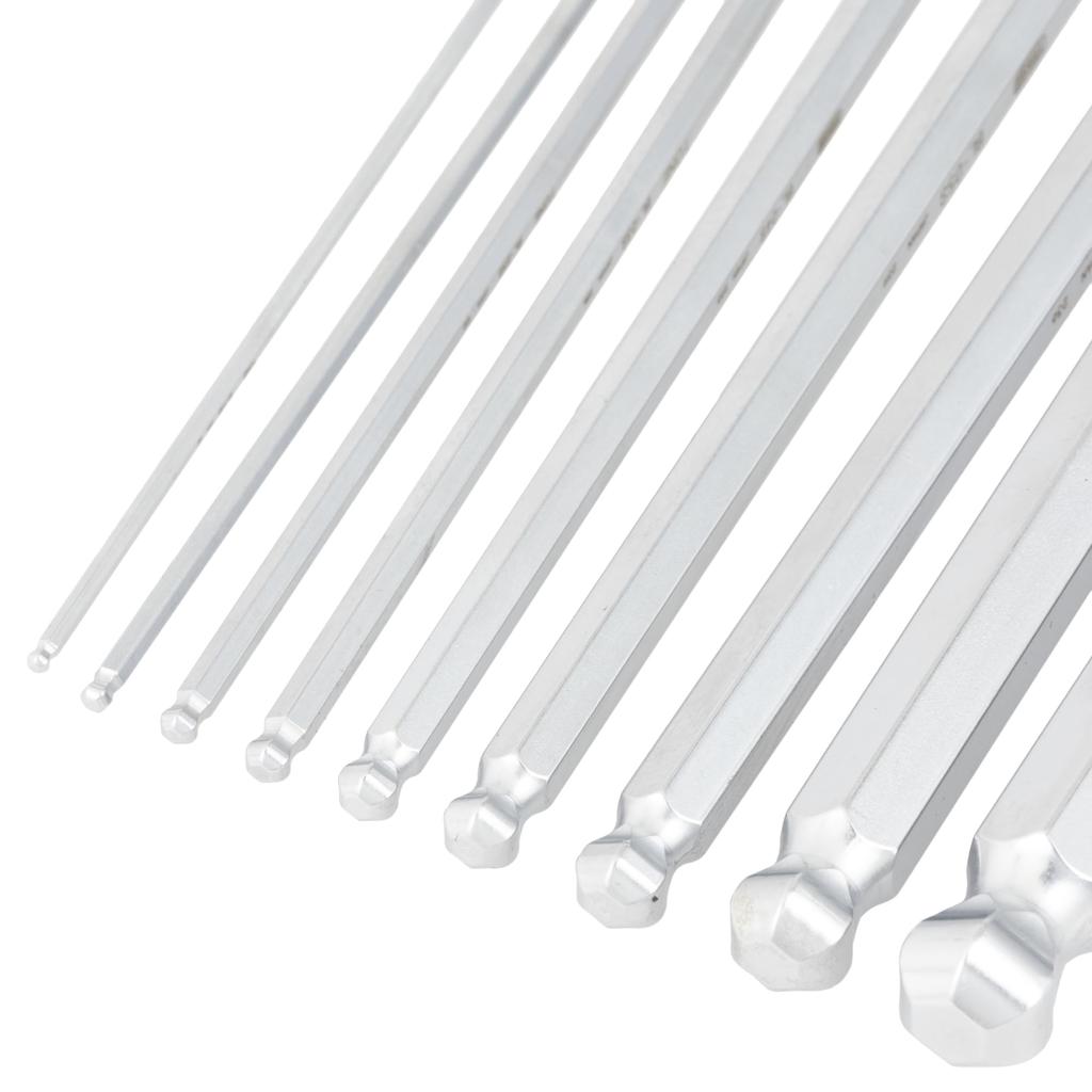 TONE Short Neck Long Ball Point L Type Wrench Set BL900S Contents 9 Items