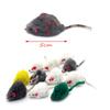 Color Random Mini Pet Supplies Kitten Puppy Cat Play Toys Fake Mouse Simulation Mice Squeak Noise