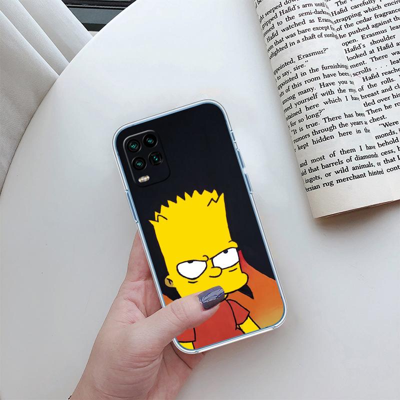 Прозрачный чехол для телефона S-Simpsons-Art для Motorola Moto G7 G8 G9 G84 G85 G73 G24 G15 Z2 Play Power Plus