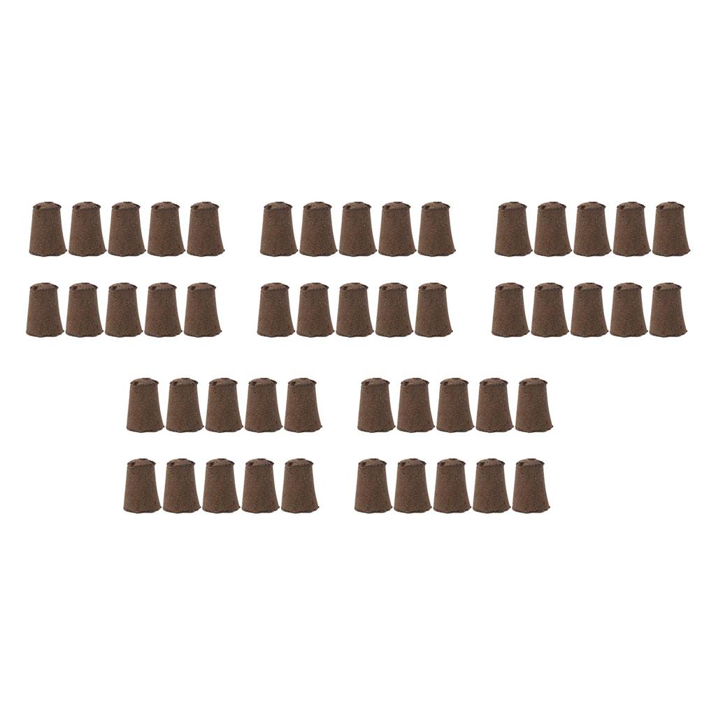 50 Pcs Seedling Block Peat Planting Block for Gardening Hydroponics Soilless Cultivation Plants