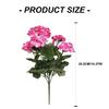 Realistic Artificial Begonias Flower 14Inch Simulation Flower For Home Decoration Wedding Bouquets Flower Arrangements