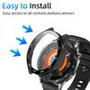 Чехол для Huawei Watch GT 5/GT5 Pro 46 мм Защитное стекло для экрана и Жесткий ПК Защитный бампер Huawei GT5 Чехол Аксессуары