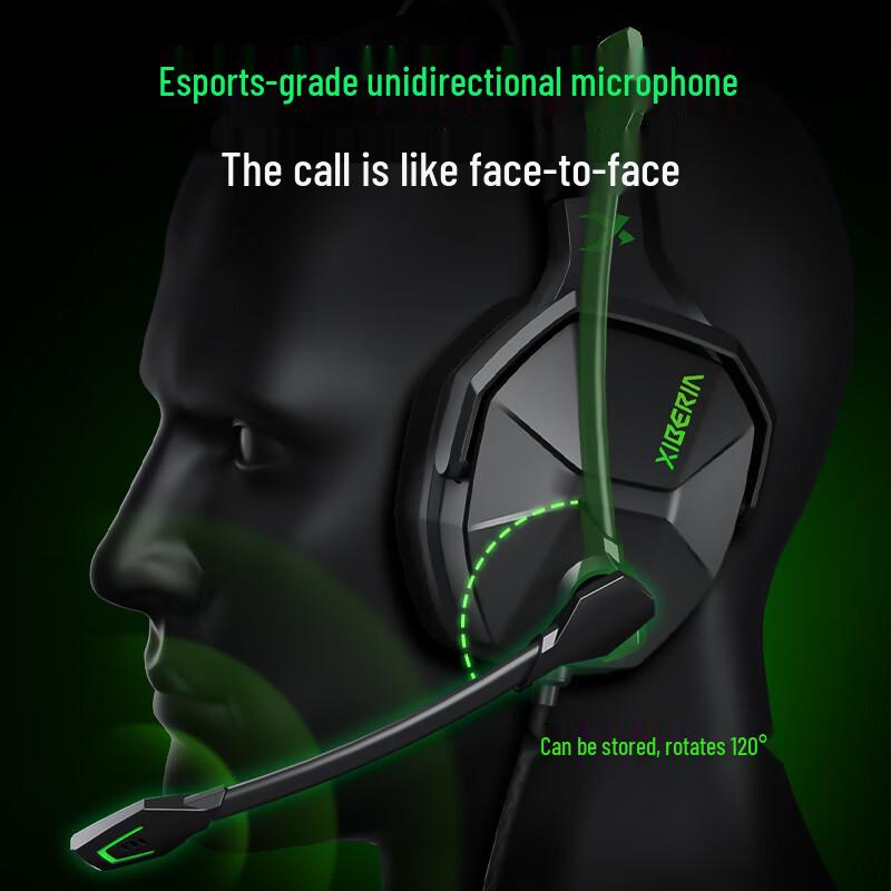 XIBERIA V13Upro Wired USB Gaming Headset with 7.1 Surround Sound