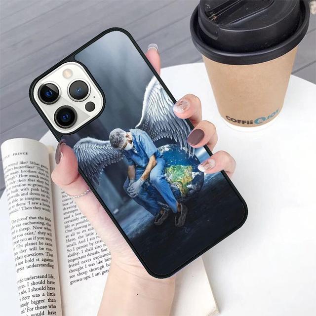 Мультяшный чехол для телефона с изображением врача и медсестры Для iPhone 17 Air 16 15 14 Plus 11 12 13 Pro Max coque