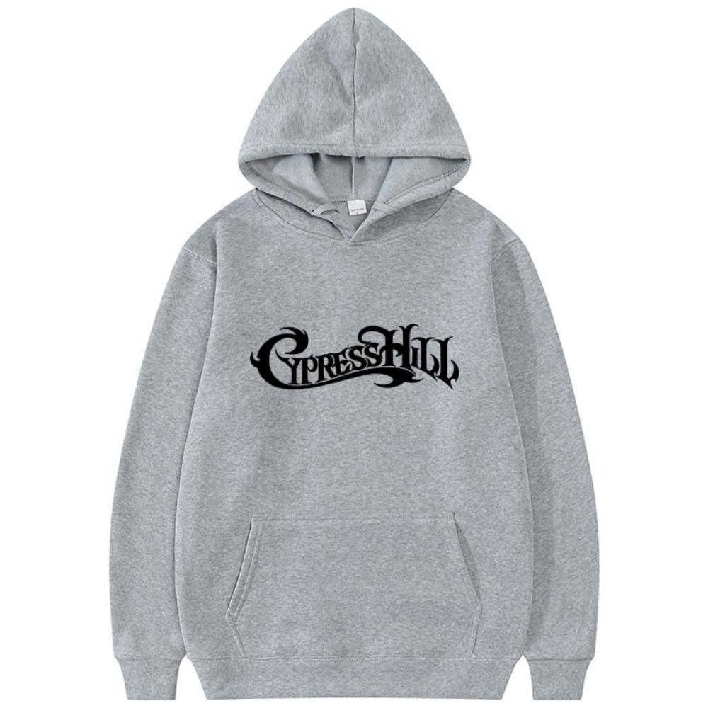 Rapper Cypress Hill Logo Hoodie Men's Women's Fashion Oversized Hooded Sweatshirt Unisex Skeleton Print Pullover Hoodies