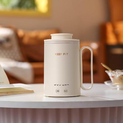 Новый маленький электрический чайник 400 мл, портативный 300 Вт, многофункциональный, для путешествий, дома, из нержавеющей стали, электрическая чашка для тушения, горшок для здоровья