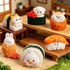 Животные Суши - Случайная Миниатюрная Фигурка Японский Kawaii Суши Миниатюрная Смоляная Декорированная Фигурка Корейский Милый Украшение для Комнаты Стола