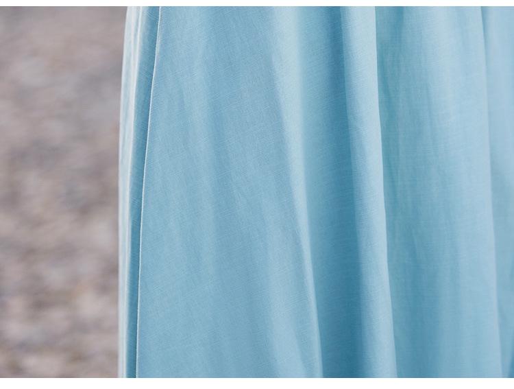 Летний ретро китайский костюм Тан с вышивкой из хлопка и льна, топ ципао со стойкой