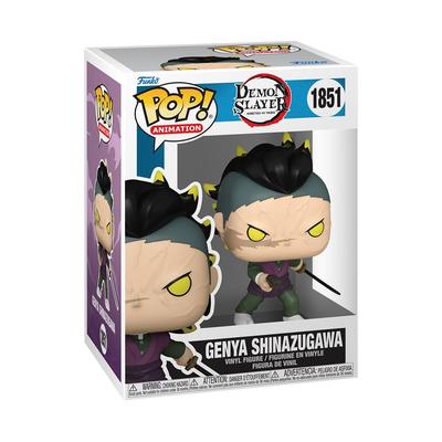 Funko Поп-фигурка Демонобойца Гэнъи Виниловая коллекционная фигурка Идея для подарка Официальная атрибутика Игрушки для детей и взрослых Модель-фигурка для фанатов аниме Коллекционеров Анимация