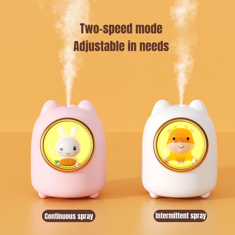 Sweet Bunny Usb увлажнитель воздуха беспроводной электрический ароматический диффузор эфирного масла со светодиодной подсветкой мини портативные увлажнители воздуха