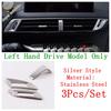 Headlamp Light / Glove Box / Water Cup Panel / Dashboard Air AC Vent Cover Trim Accessories For Peugeot 3008 5008 GT 2017 -