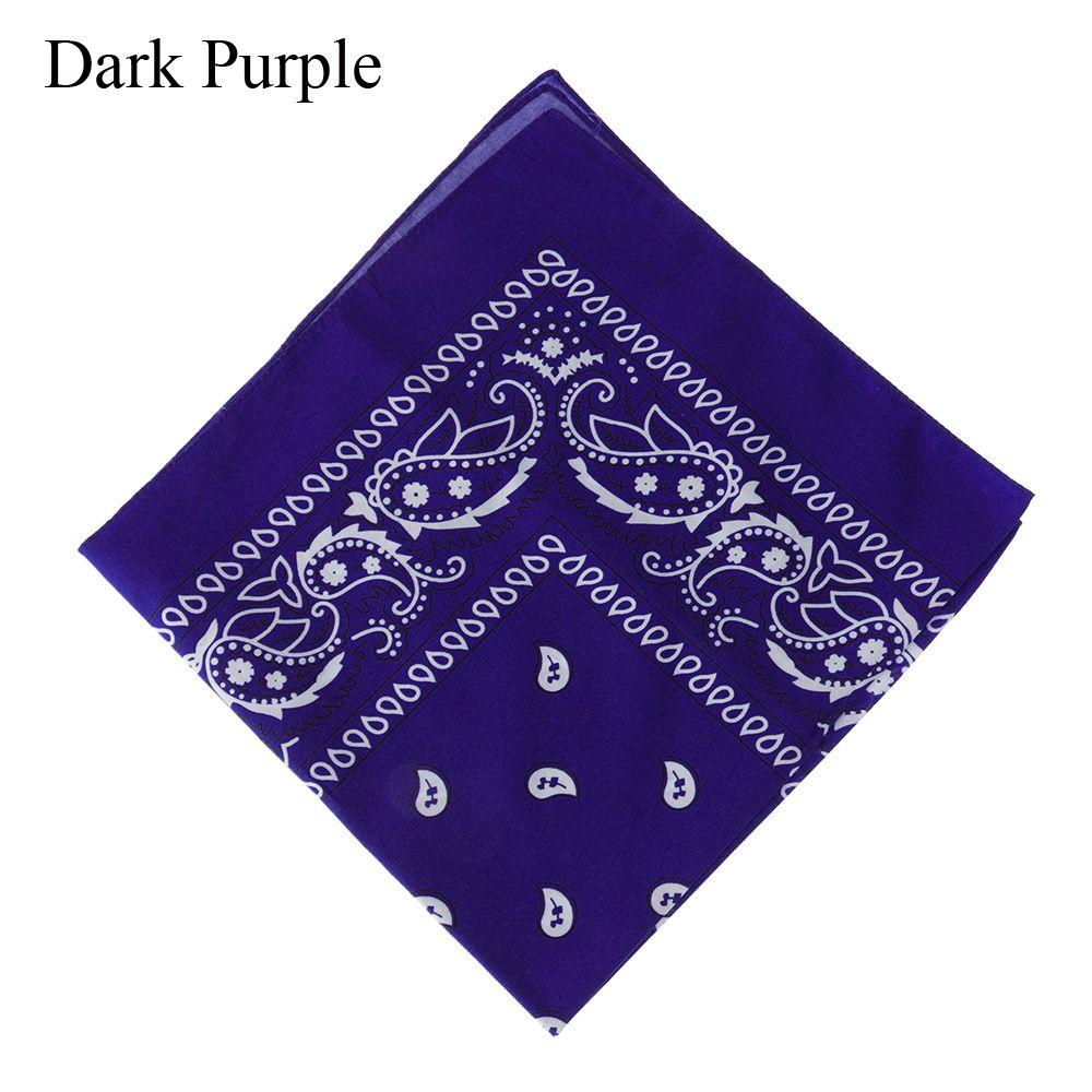 Sports Supplies Headwear Handkerchief Hair Band Printed Square Scarves Wristband Paisley Bandana