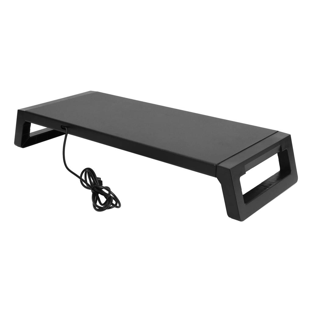 Подставка для монитора KM81, настольная, высота 8,5 см, грузоподъемность 55,1 фунта, с пультом дистанционного управления, цветная подсветка