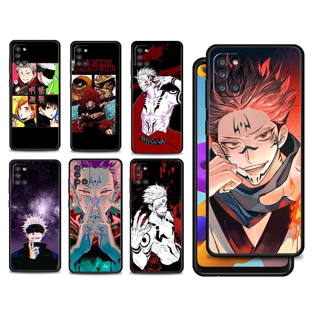 Оригинальный чехол для телефона Jujutsu Kaisen с принтом для Samsung Galaxy A52 A02s A41 A72 A51 A32 4G A12 A71 A21s A31 A53 A33 A52s 5G