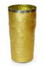 Gold Leaf Titanium Yamabuki T08KP350GD Double-Layered Tumbler, Gold, Premium, 350cc, Gold,