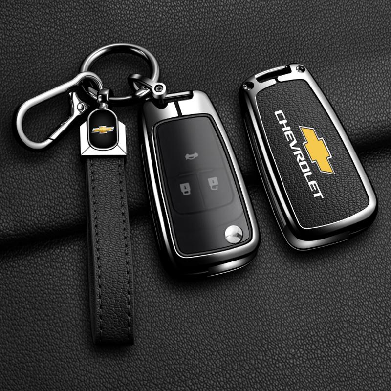 Для Chevrolet Onix Equino Orlando Cruze Spark Sonic Camaro Volt Bolt Trax Malibu Blazer Traverse Seeker Алюминиевый Чехол-Крышка для Автомобильного Ключа