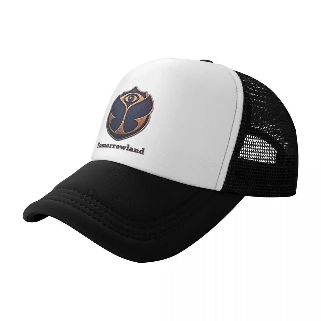 Tomorrowl Music Festival Mesh Baseball Cap Men Women HipHop Sun Hat Hat Adjustable Snapback Caps Sun Caps Summer Trucker Hat
