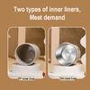 Stainless Steel Coffee Mug Double Layer Cup with Lid Water Cup Portable Cartoon Mug Gift Temperature Portable Vacuum Flasks Cup