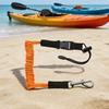 Страховка для весла каяка, прочная, выдвижная, спиральная, ремешок-шнурок, страховочный ремень, веревка от потери, для каякинга, лодочного спорта, каноэ, аксессуары для сапборда