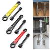 Разводной ключ Профессиональный инструмент сантехника Прочная конструкция Многоцелевой Простой в использовании Компрессионный Угловой Стопорный ключ Набор