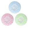Adult Disposable Waterproof Oil-Proof Thickened EVA PE Shower Cap with Polka Dot Wave Point Design for Hangover Relief