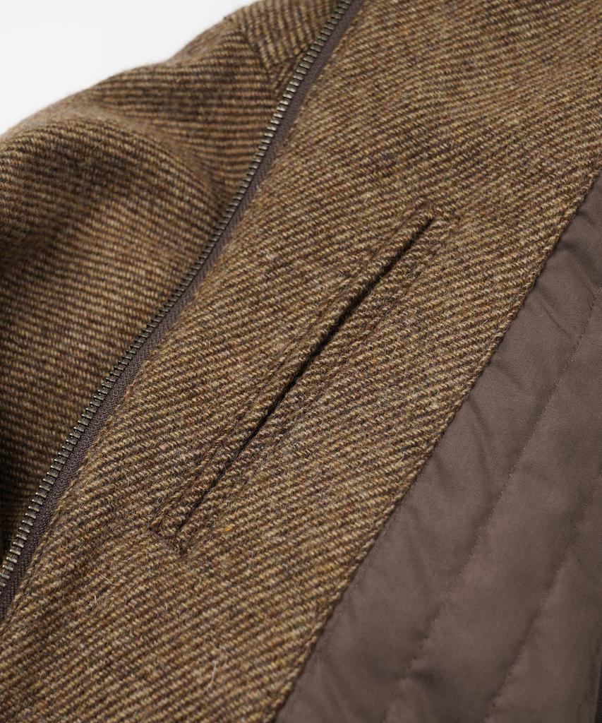 Шерстяная куртка Harrington Frizmworks _ Коричневая