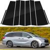 6pcs Glossy Black Car Pillar Posts Stickers Fit For Honda Odyssey 2018-2022