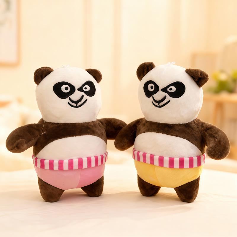 New 7-inch Kung Fu Panda claw machine doll, Po panda plush toy doll