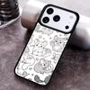Cute Cartoon Chinchilla Phone Case For iPhone 17 16 15 14 13 12 11 Pro Max Plus 17Air Soft Silicone Cover